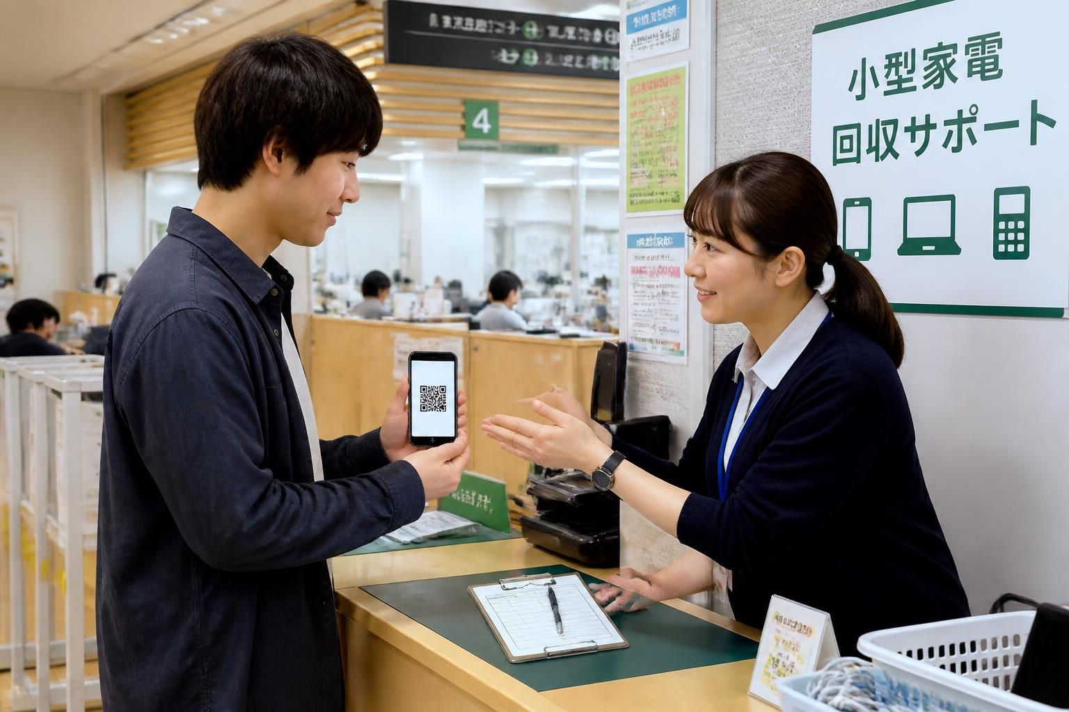 社会貢献活動と雇用支援も同時に行われている